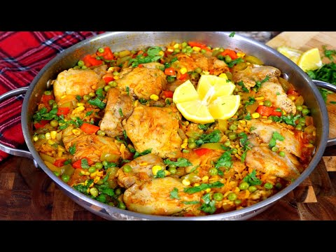 "Arroz con Pollo Estilo Mexicano 🍗 | Receta Casera Fácil y Deliciosa"