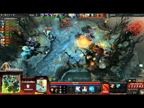 Fnatic  vs Sigma Int game 2 @ D2CL Season 2 Russian