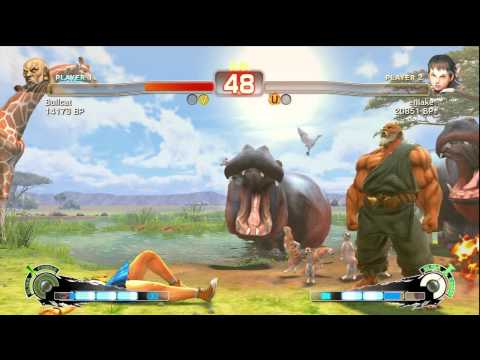 SSF4: Bullcat (Gouken) VS Uryo (Sakura)