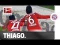 Thiago's stunner bails out Bayern at Stuttgart in 2013/14