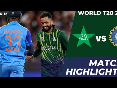 Pakistan vs India Full Highlights | Icc T20 World Cup 2022 | Pak vs India