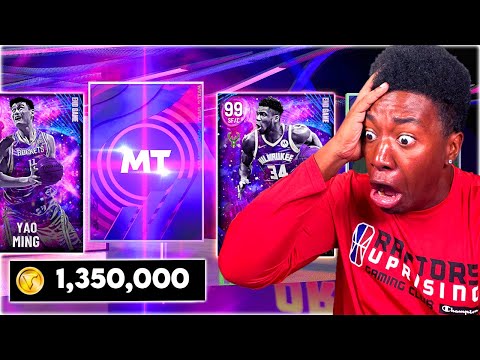 I SPENT 1.3 MILLION VC TRYING TO PULL ENDGAME GIANNIS + YAO.....I FINALLY DID IT! NBA 2k22 MyTEAM