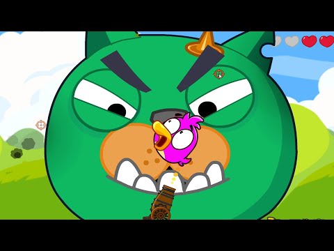 Angry Birds Cannon Collection 1 - HIT THE GIANT BOSS PIGS!