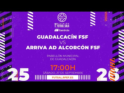 CD Guadalcacín FSF 🆚 Arriva AD Alcorcón FSF | Jornada 4 | Primera Iberdrola FS