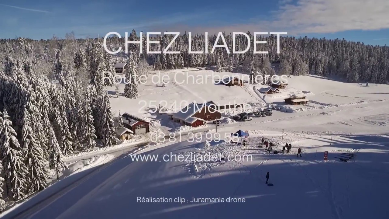 Chalet le TOUPIN 10 pers - Chez Liadet MOUTHE. Juramania drone