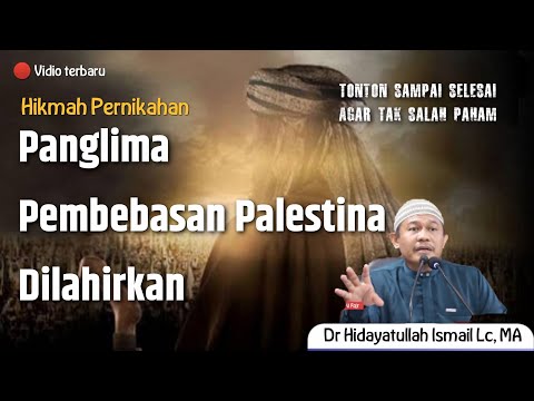 Hikmah meluruskan Niat Dalam menikah. Dr Hidayatullah Ismail, Lc, MA