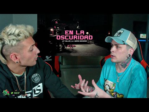 COSCU Y LIT KILLAH REACCIONAN a LIT killah, Maria Becerra - En La Oscuridad [Visualizer]