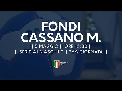 Serie A1M [26^]: Fondi - Cassano Magnago 16-25