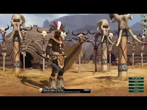 Songhai Part 1 Deity Vox Populi 5.03, Civ V