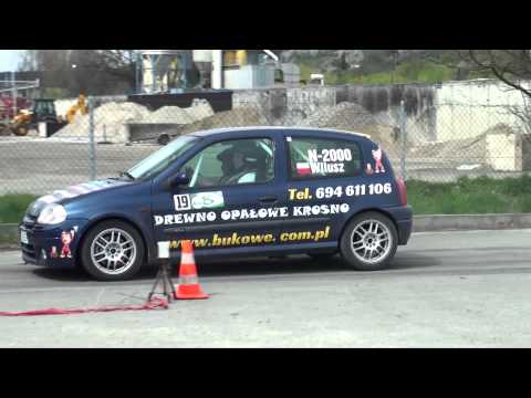 Marcin Wilusz / Karol Krupa - Renault Clio - KJS Wiosenny Super OeS Biecz 26-04-2015