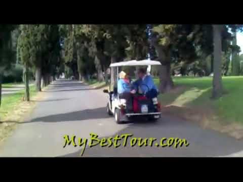 www.mybesttour.com Golf Cart Tour to the Appian Way and Catacombs