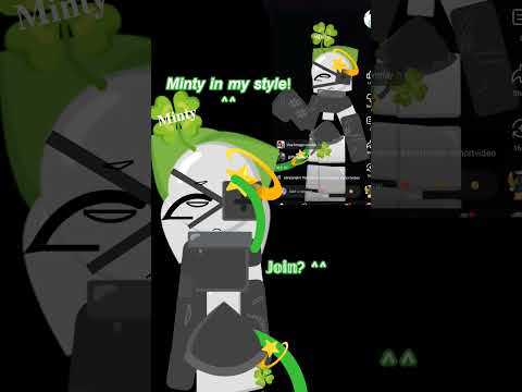Minty in my style! ^^ |  #duet #emojicat