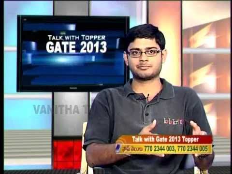 GATE 2013 || ECE || All India Topper || Sujith Kumar || Part 1 of 2