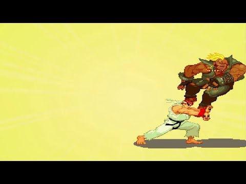 Street Fighter Alpha Warriors' Dreams - Ryu Arcade Mode (PS1)