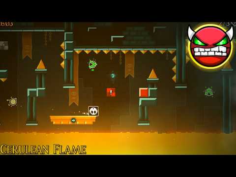 (Hard Demon Platformer) | Cerulean Flame by Creacrok | Geometry Dash 2.2