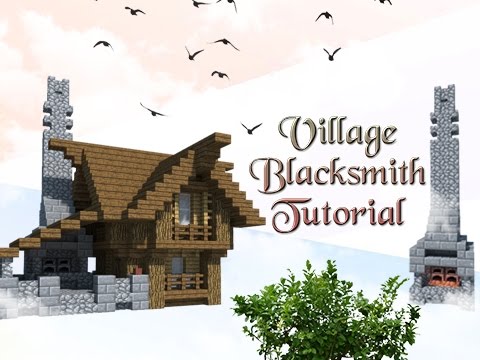 Jeracraft - Minecraft Tutorial: How To Build A Village Blacksmith!