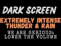 WARNING LOWER THE SOUND LEVEL REALLY HEAVY THUNDER AND A LOT MORE RAIN