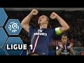 The raging header from Z. IBRAHIMOVIC (41') / PSG - AS Saint-Etienne (5-0) - (PSG - ASSE) / 2014-15