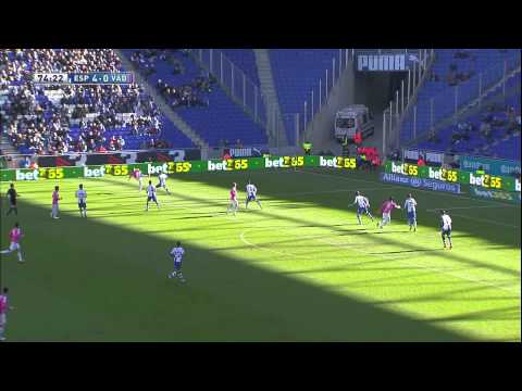 Gol de Javi Guerra (4-1) en el RCD Espanyol - Real Valladolid - HD