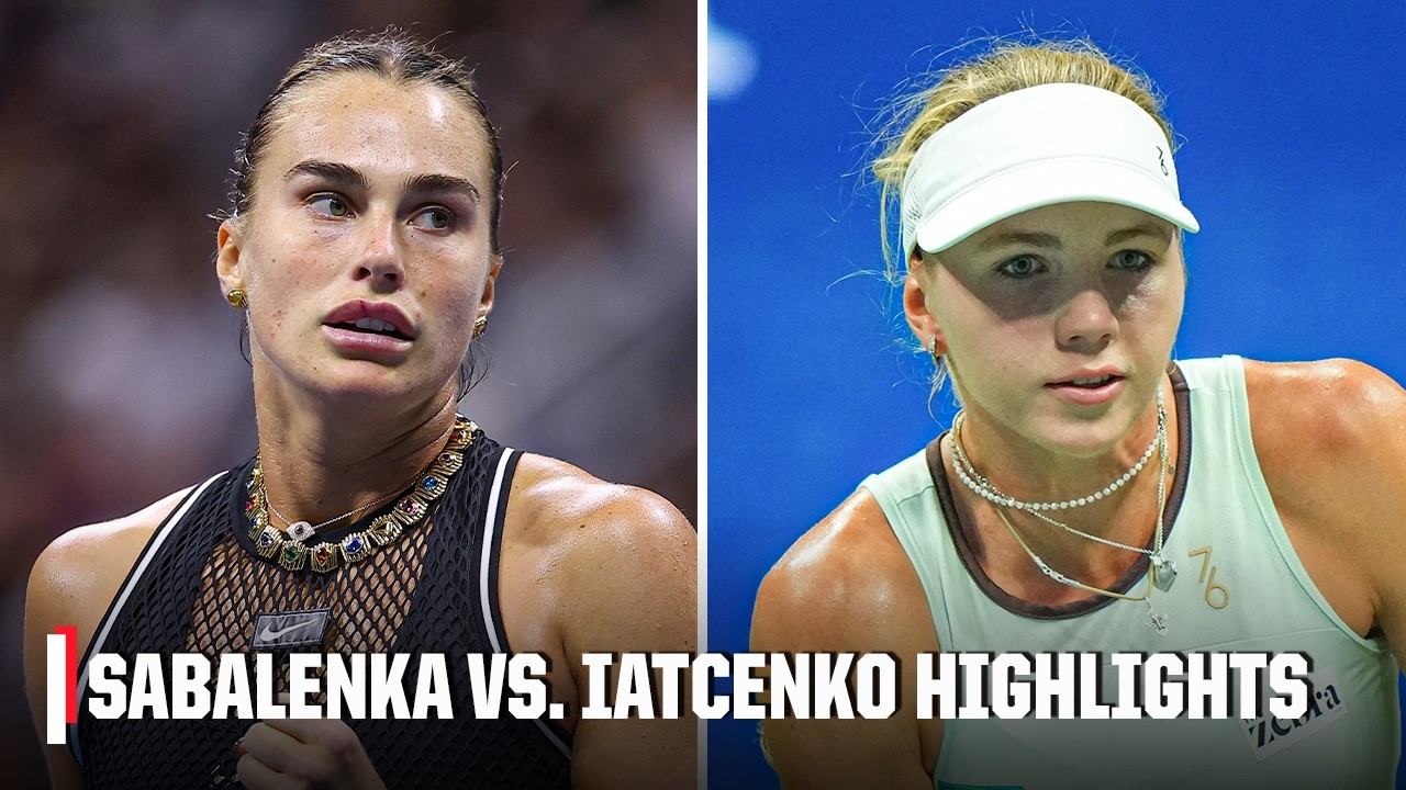 No. 1 Aryna Sabalenka vs. Polina Iatcenko | Full Match Highlights | 2026 US Open