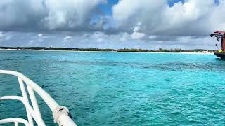 The tender boat back to Carnival Conquest #carnivalconquest
