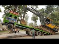 Amazing Video Volvo Excavator Loading In Truck By Experience Operator Dozer Video