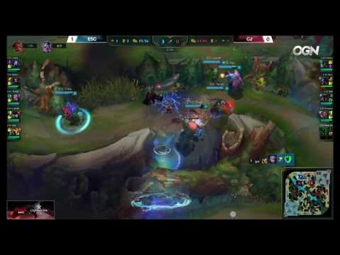 [Highlights] CJ vs ESC Game 2 LCK mùa hè 2016