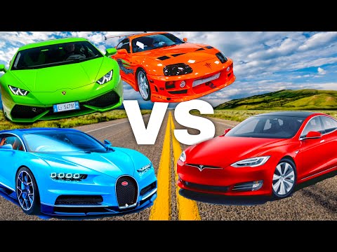 TOP 10 Tesla Model S Plaid Races - INSANE ACCELERATION