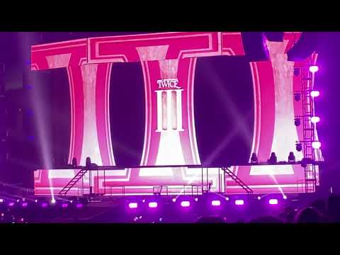 20220222 TWICE Dallas Fort Worth 4th World Tour 'III' Intro + The Feels + Feel Special + Up No More