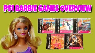 All Five PlayStation Barbie Games Overview