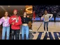 ORIGINAL Renegade Tik Tok Dance Creator Jalaiah Harmon Meets Charli D Amelio At NBA All Star Game