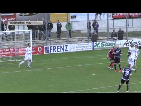 Regionalliga West:  SC Wiedenbrück - SC Verl (22. Spieltag)