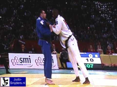 Judo 2009 Paris: Robin (FRA) - Riner (FRA) [ 100kg].