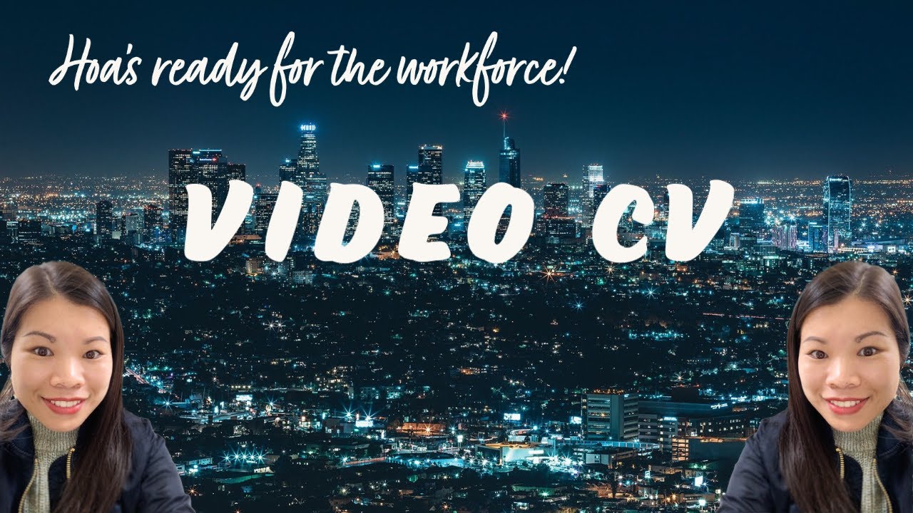 Video CV Created by using PowerPoint