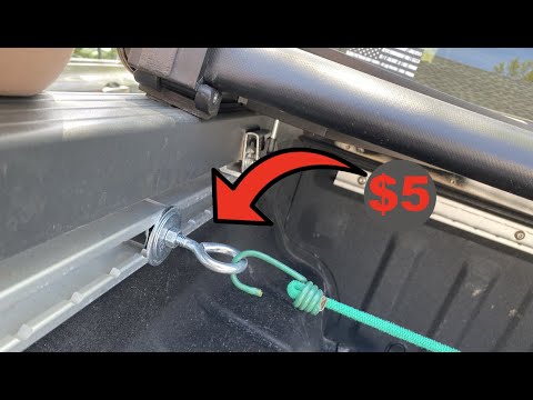 Nissan Frontier MODS: How to make a UTILI-TRACK TIE DOWN for under $5