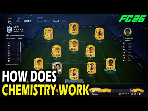 Wie funktioniert die Chemie in FC 26 Ultimate Team