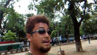 preview picture of video 'アキーラさん散策50！バングラデシュ・ダッカダンモンディ湖1Dahka,Bangladesh'