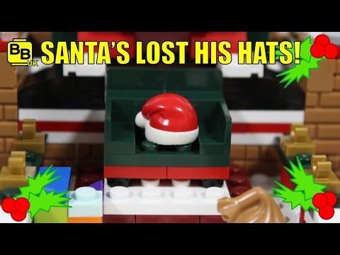 LEGO CHRISTMAS MOC GAME SANTA'S LOST HIS HATS! Video