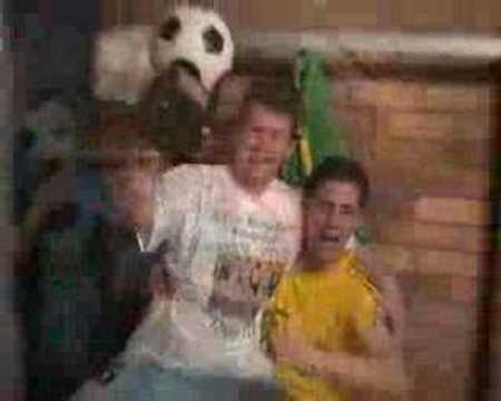 Kleedkamer scène na winst op B.E.G.Z. in finale 12de SDS-Cup