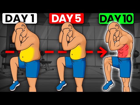 10 Day Challenge For Men Erase Side & Lower Belly Fat!