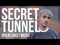 Violin Sheet Music How To Play Secret Tunnel Avatar The Last Airbender By Jeremy Zuckerman