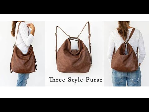 Convertible Leather Bag LAROLL BAGS