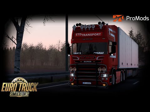 ETS2 1.43 | Northern Norway | ProMods | On The Road With ETD-TRANSPOR
