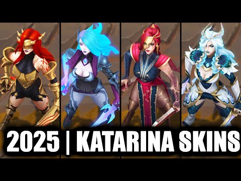 ALL KATARINA SKINS SPOTLIGHT 2025 | League of Legends