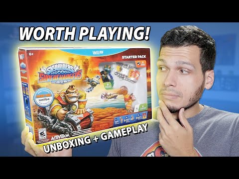 Why You Should Play Skylanders Superchargers on Wii U -  Unboxing + Gameplay (Also available on PS3)