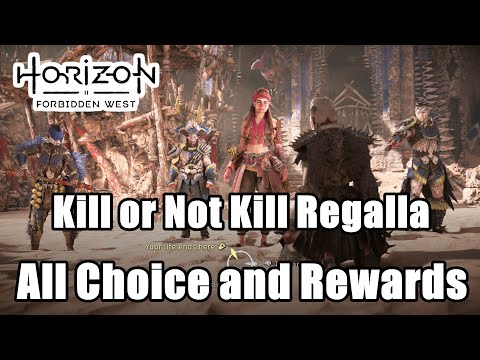 What Happen When You Choice Kill or Not Kill Regalla l Horizon Forbidden West
