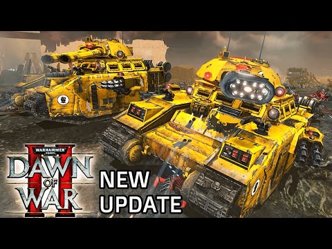 New Update: MEGA TANKS vs 10000 Tyranids! - Astartes Mod | Warhammer 40K: Dawn of War 2: Retribution