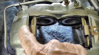 1966 Ford Thunderbird repair and refurbishment (Part 87). Front brake calipers.
