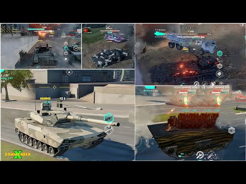Leopard 2 A-RC 3.0 & KF-31 LYNX Tier 4 Gameplay | MWT Tank Battles 