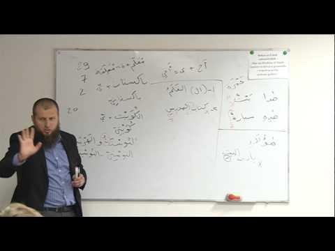 2.čas novog kursa arapskog jezika,Zenica 20.10.2014.